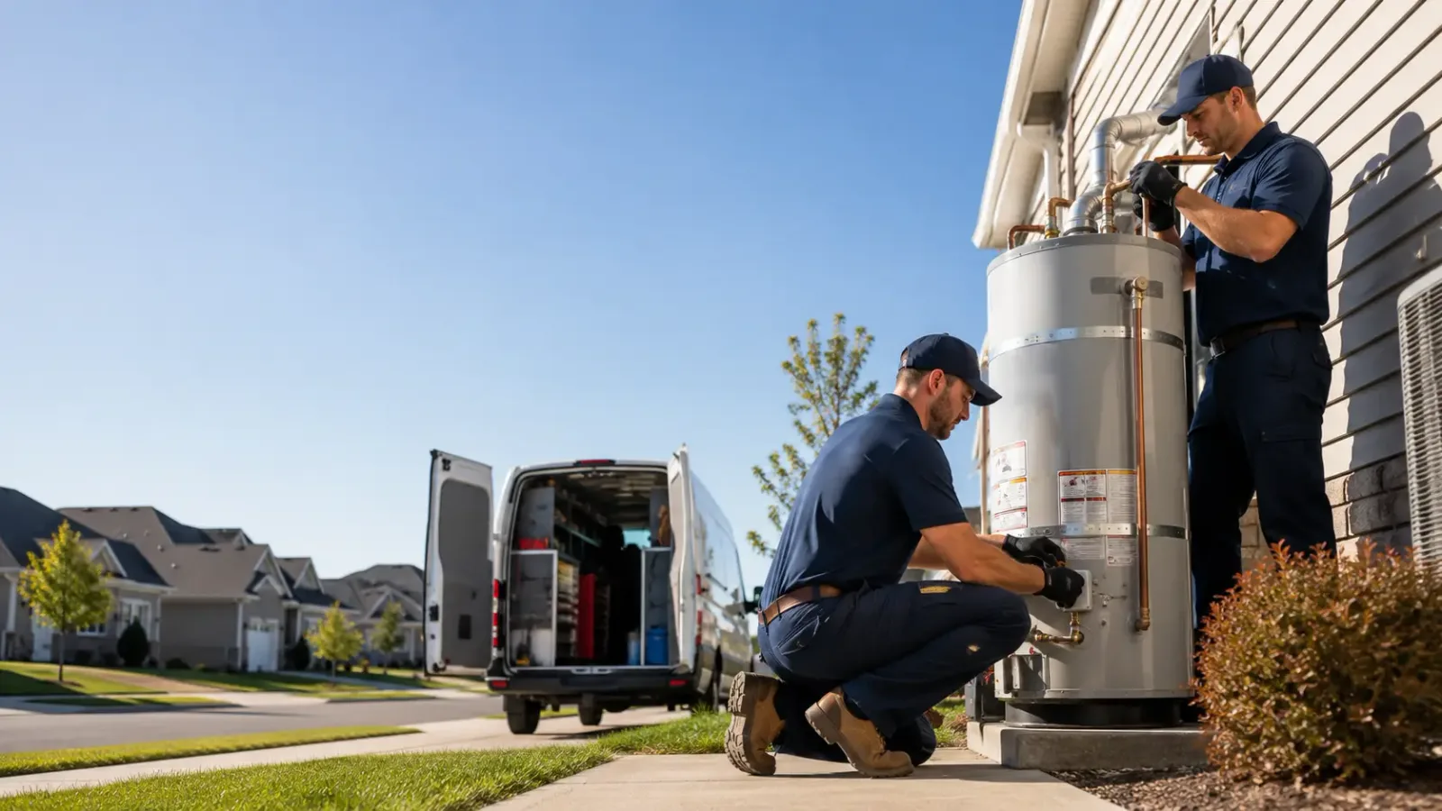 Water Heater Installation in Roosevelt, TX